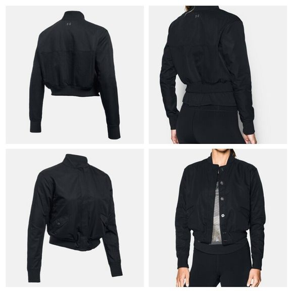under armour bomber jacket womens